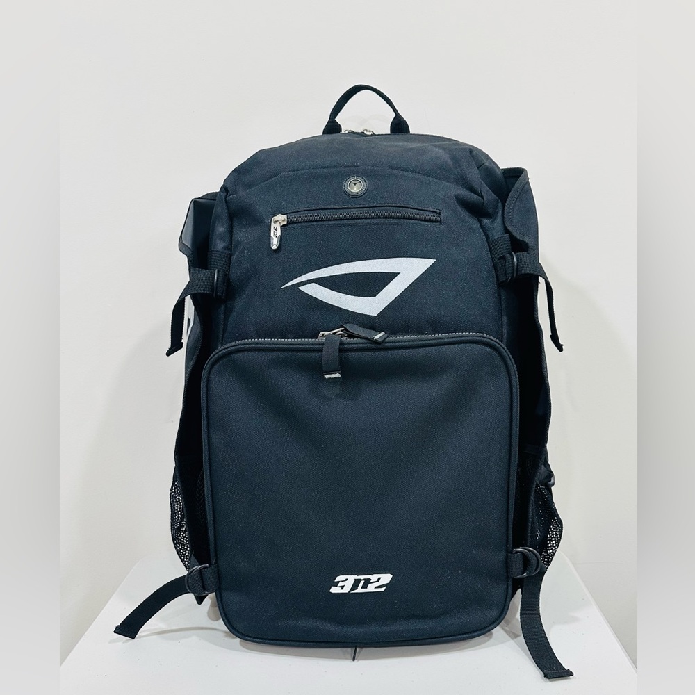 3N2 Baseball & Softball Customizable‎ Back Pak, Black